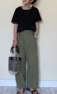 サンダルの30代女性向けコーディネートに関する参考画像