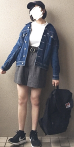 ページボーイのショートパンツコーデに関する参考画像