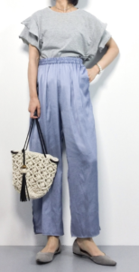 21年春 イージーパンツの人気色別コーデや組み合わせ トレンドカラーも30代レディース向けに紹介 ファッションコクシネル