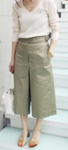 2021年春】クロップドパンツの人気色別コーデや組み合わせ！トレンド 
