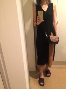 2020夏向けシャワーサンダル茶・ブラウンコーデに関する参考画像