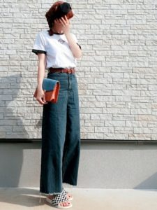 2020夏向けシャワーサンダル青・ブルーコーデに関する参考画像
