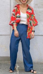 アロハシャツの夏コーデに関する参考画像
