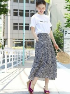 2020夏向けエスパドリーユ紫・パープルコーデに関する参考画像