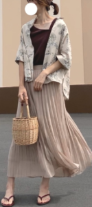 アロハシャツの春コーデに関する参考画像