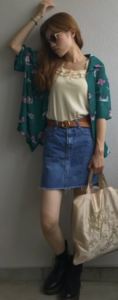 アロハシャツの夏コーデに関する参考画像