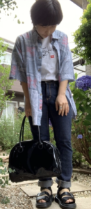 アロハシャツの夏コーデに関する参考画像