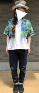 アロハシャツの夏コーデに関する参考画像