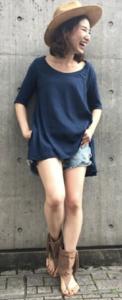 ブーツサンダルのコーデに関する参考画像