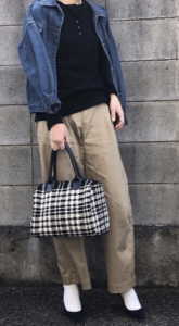 ヒールパンプスの色別コーデに関する参考画像