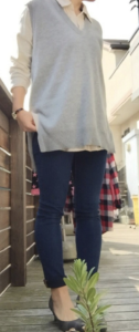 ヒールパンプスの色別コーデに関する参考画像