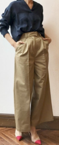 ヒールパンプスの色別コーデに関する参考画像