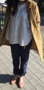 カーゴパンツの春向けコーデに関する参考画像