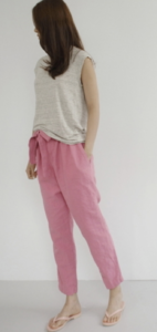 サルエルパンツの春向けコーデに関する参考画像