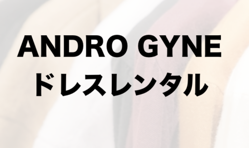 ANDRO GYNEのドレスレンタルに関する参考画像