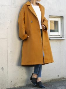 【2020年秋】チェスターコートの30代レディース向け色別流行コーデの参考画像