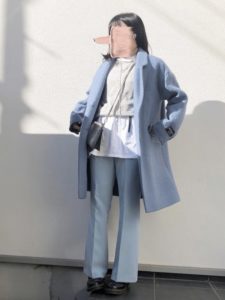 【2020年秋】チェスターコートの30代レディース向け色別流行コーデの参考画像