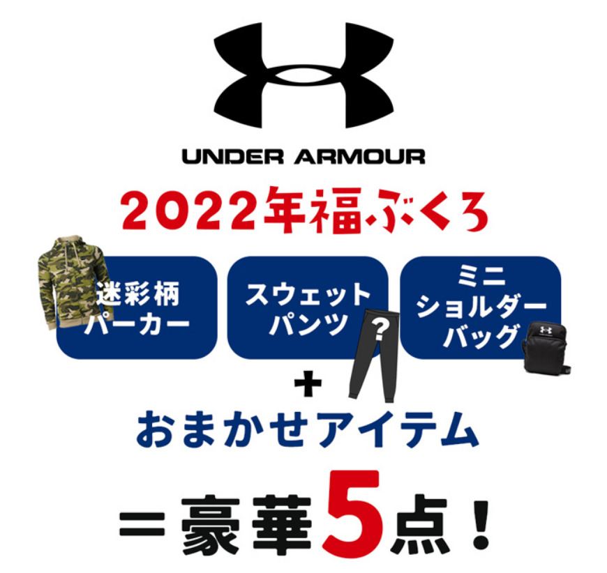 UNDER ARMOUR福袋記事に関する参考画像