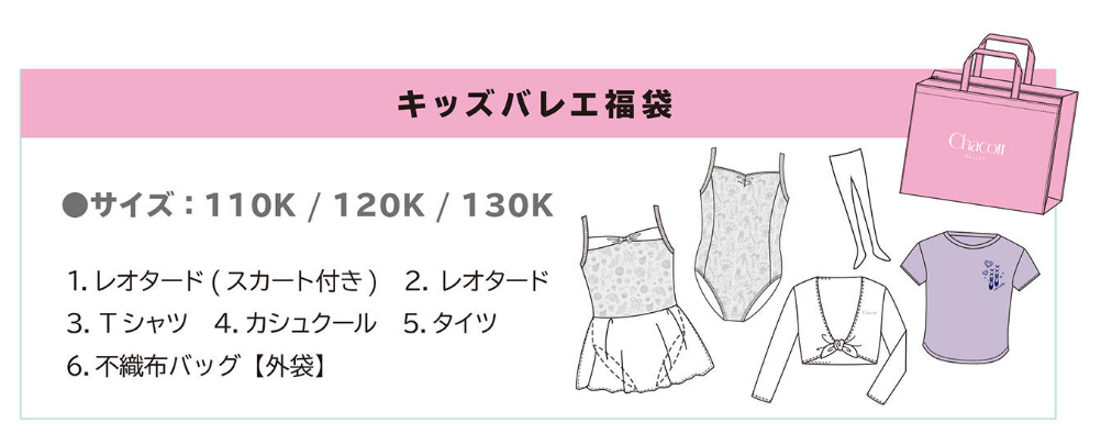 Chacott福袋記事に関する参考画像