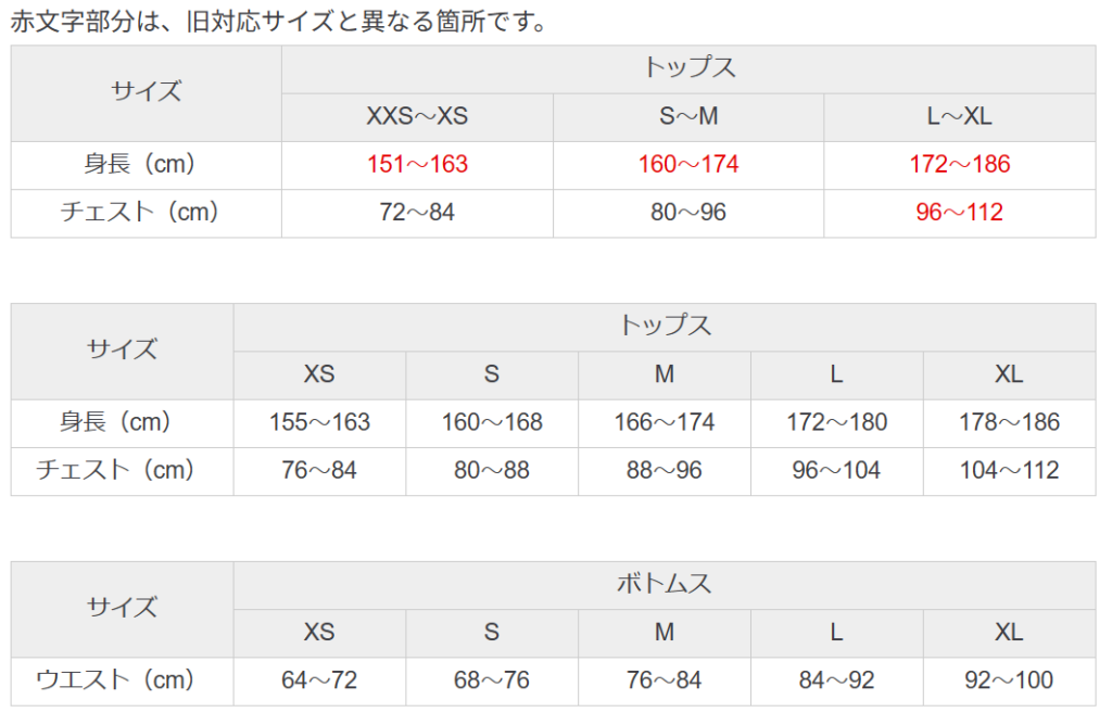 無印良品のサイズ感やイメージに関する参考画像