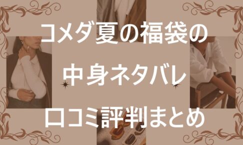 コメダ福袋記事に関する参考画像