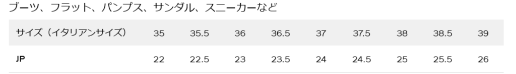 マックスマーラのサイズ感やイメージに関する参考画像